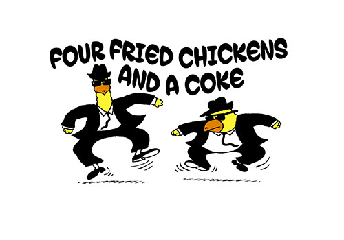 Four Fried Chicken & a Coke